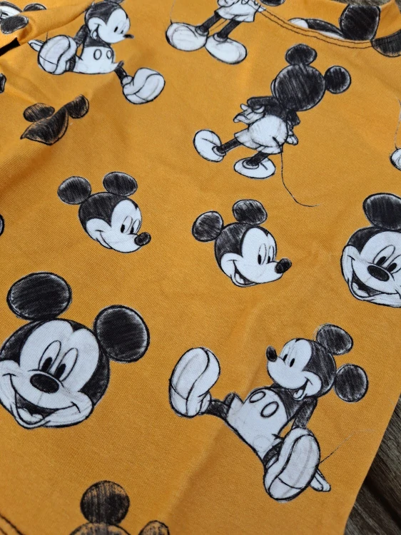 Tričko Mickey oranžové vel.92