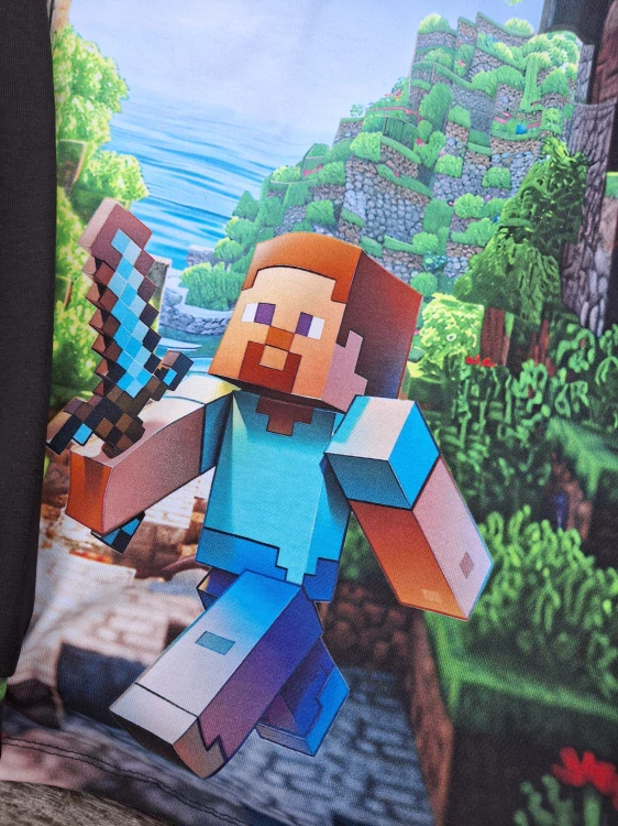 Tričko Minecraft oáza vel.134