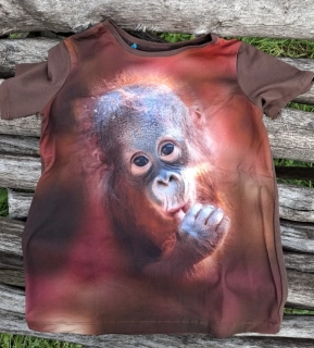 Tričko orangutan vel.140